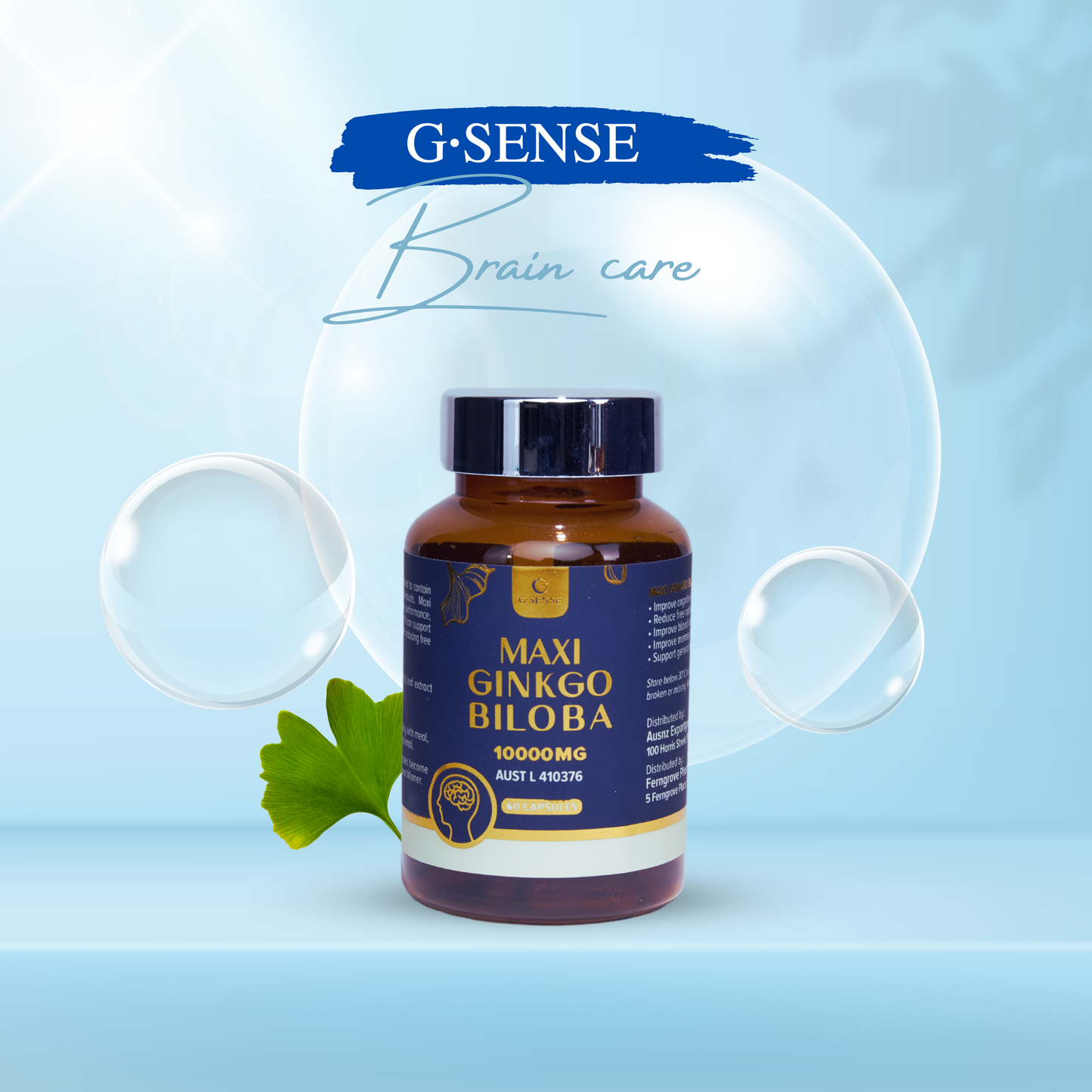 G.SENSE Maxi Ginkgo Biloba 10000mg