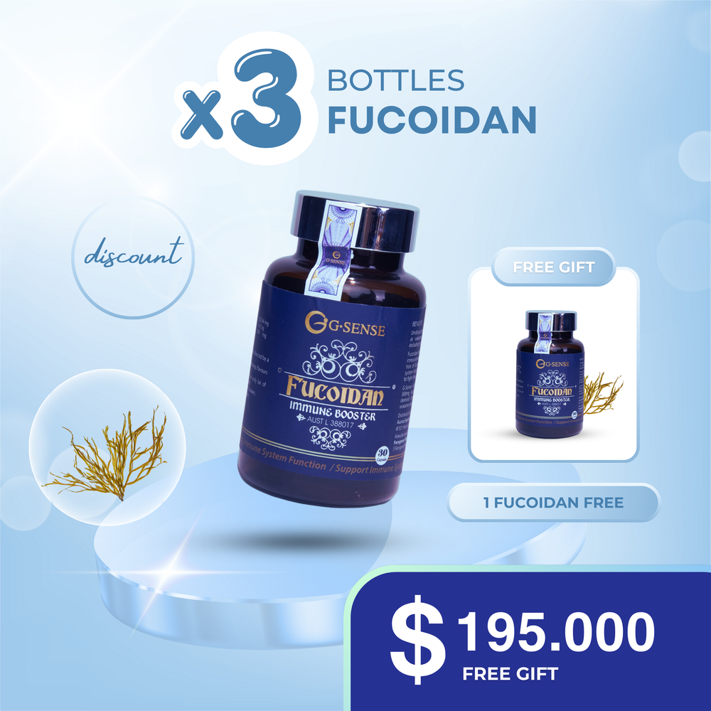 3 Bottles Fucoidan